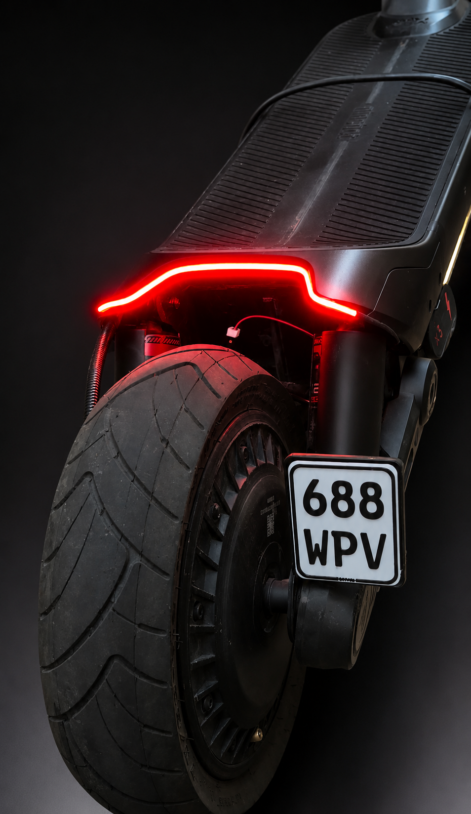 LED Stripe Rücklicht Single Stecker für Segway G3 / G3 Max, ZT3 Pro & F3 / F3 Pro