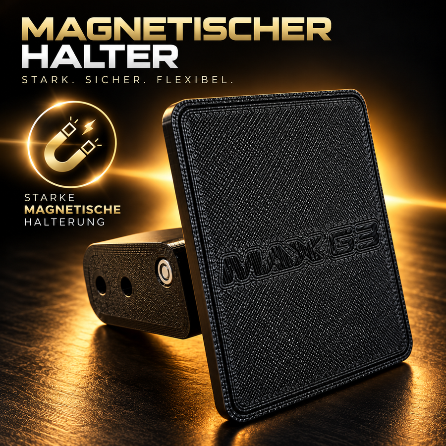 Magnetischer klappbarer Kennzeichenhalter für Segway Ninebot G3 & G3 Max